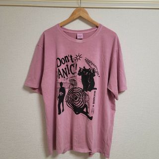 マハグリッド　Tシャツ　ピンク　XL(Tシャツ/カットソー(半袖/袖なし))