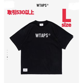 ダブルタップス(W)taps)のWTAPS 2024SS SIGN SS TEE NAVY Lサイズ(Tシャツ/カットソー(半袖/袖なし))