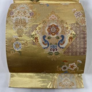 袋帯 美品 秀品 六通 正絹 【中古】(帯)