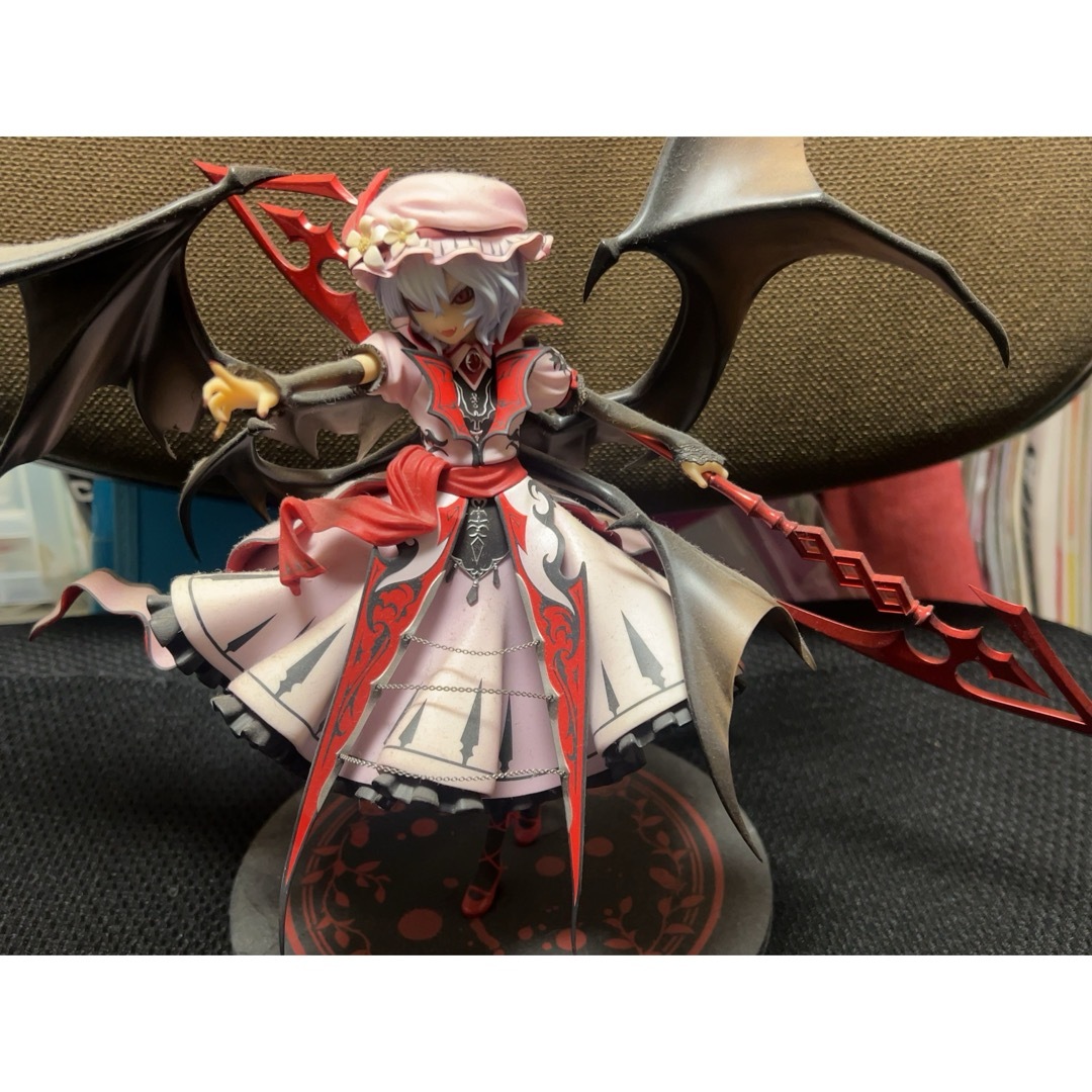 東方Project レミリア・スカーレット　フィギュア　紅魔城伝説　箱付き　美品 エンタメ/ホビーのフィギュア(アニメ/ゲーム)の商品写真