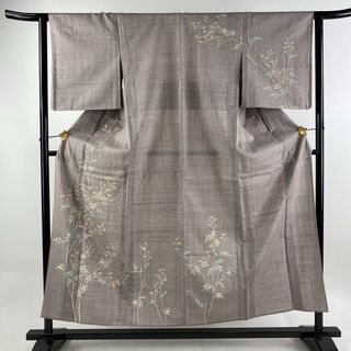 訪問着 身丈155cm 裄丈62cm 正絹 優品 【中古】(着物)