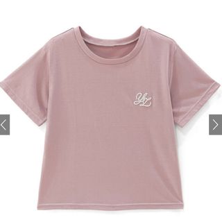 グレイル(GRL)のロゴ刺繍Tシャツ(Tシャツ(半袖/袖なし))