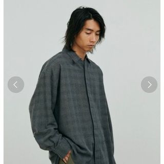 LIDNM - 早い者勝ち！リドム　ITALY GAUZE CHECK SHIRT