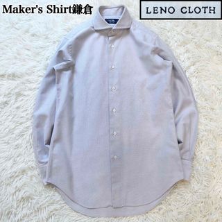 THE SUIT COMPANY - Maker's Shirt鎌倉 ホリゾンタルカラーシャツ LENO CLOTH