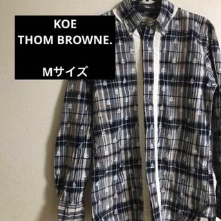 コエ(koe)のKOE × THOM BROWNE. シャツ ブラウス ユニセックス(シャツ/ブラウス(長袖/七分))