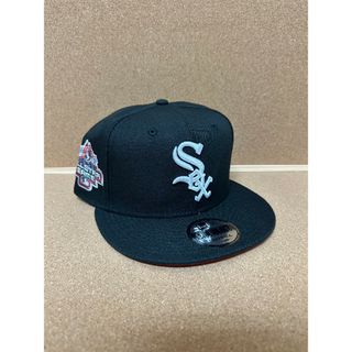 ニューエラー(NEW ERA)のニューエラ シカゴホワイトソックス 9fifty ブラックカラー(キャップ)