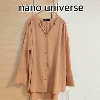 ナノユニバース(nano・universe)のナノユニバース　nano universe　長袖ブラウス　オレンジ(シャツ/ブラウス(長袖/七分))