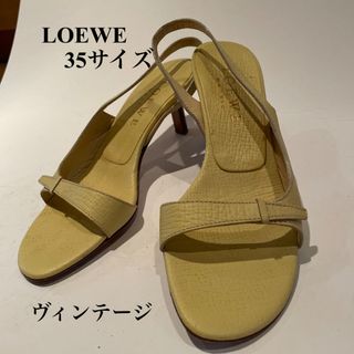 LOEWE - 【定価13.8万】ロエベ テラ フォーム ヒール レザー LOEWE - 【定価13.8万】ロエベ テラ フォーム ヒール レザー