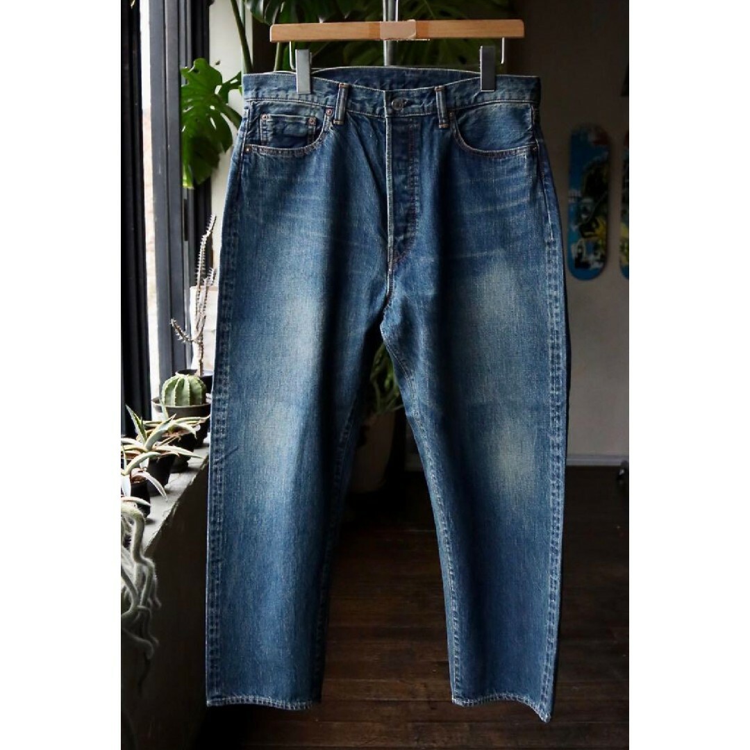 COMOLI - A.PRESSE Washed Denim Wide Pants アプレッセの通販 COMOLI - A.PRESSE Washed Denim Wide Pants アプレッセの通販