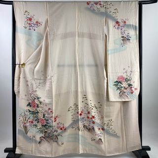 振袖 身丈161.5cm 裄丈64cm 正絹 秀品 【中古】(着物)