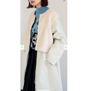 ビームス(BEAMS)の【新品完売品】Ray BEAMS Ray BEAMS / ボア キリカエ(ロングコート)