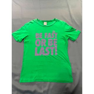 ナイキ(NIKE)のNIKE ナイキ プリントTシャツ 緑 Mサイズ 薄手(Tシャツ/カットソー(半袖/袖なし))