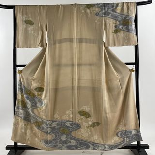 訪問着 身丈158.5cm 裄丈67.5cm 正絹 秀品 【中古】(着物)