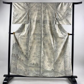 付下げ 身丈158.5cm 裄丈63.5cm 正絹 秀品 【中古】(着物)