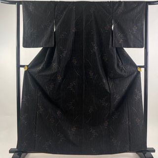 大島紬 身丈163cm 裄丈63cm 正絹 名品 【中古】(着物)