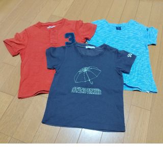 ベビーギャップ(babyGAP)のgapなど　100cm　Ｔシャツ　3枚セット(Tシャツ/カットソー)