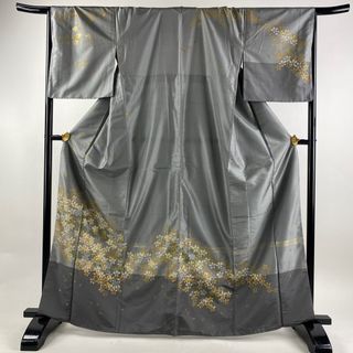 訪問着 身丈166.5cm 裄丈67cm 正絹 秀品 【中古】(着物)