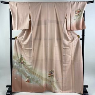 訪問着 身丈166cm 裄丈69cm 正絹 秀品 【中古】(着物)