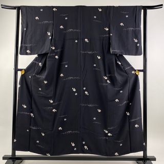 小紋 身丈153cm 裄丈63cm 正絹 秀品 【中古】(着物)