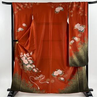 振袖 身丈162.5cm 裄丈66.5cm 正絹 美品 名品 【中古】(着物)