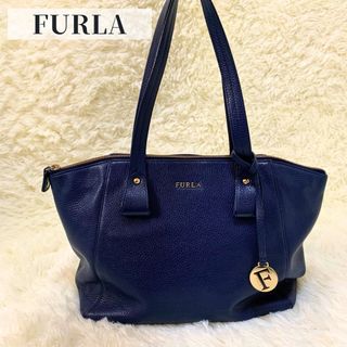 フルラ(Furla)の【大特価】 フルラ トートバッグ チャーム 船型 A4 FURLA ブルー(トートバッグ)