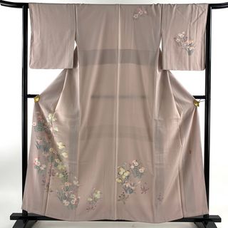 訪問着 身丈159cm 裄丈63.5cm 正絹 秀品 【中古】(着物)