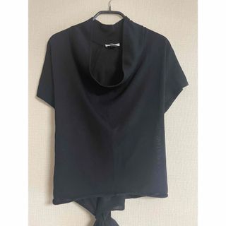 マックスマーラ(Max Mara)のマックスマーラ　サマーセーター　ニット　ブラック(シャツ/ブラウス(半袖/袖なし))