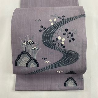 袋帯 秀品 お太鼓柄 正絹 【中古】(帯)