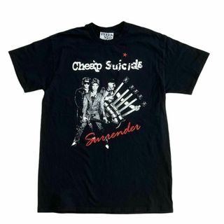 ミュージックティー(MUSIC TEE)のsurrender 半袖バンドTシャツ ミュージックT バンT ブラックa18(Tシャツ/カットソー(半袖/袖なし))