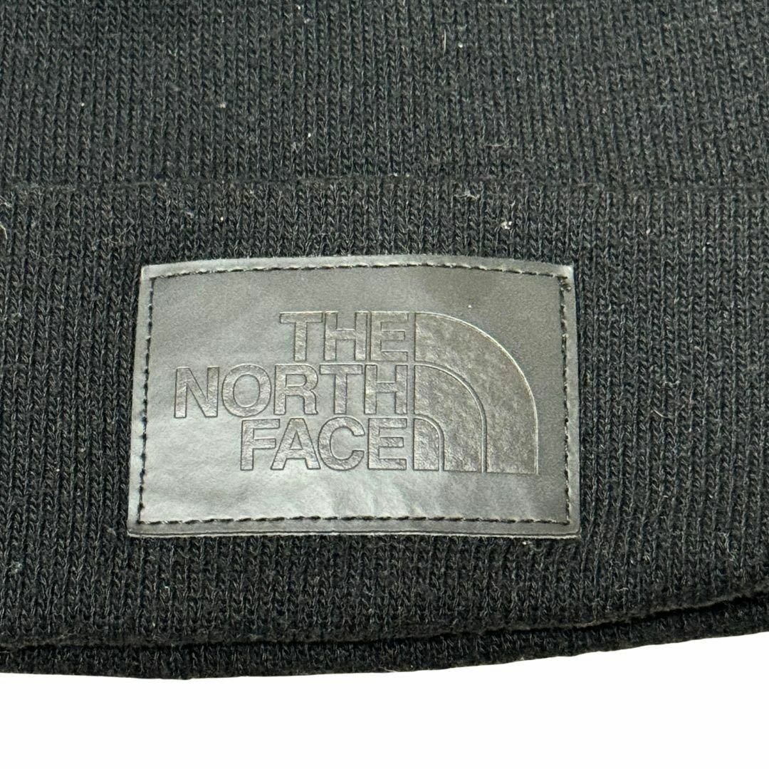 THE NORTH FACE(ザノースフェイス)のザノースフェイス　ニット帽　ユニセックス　フリーサイズ　スパンデックス4% 革 メンズの帽子(ニット帽/ビーニー)の商品写真