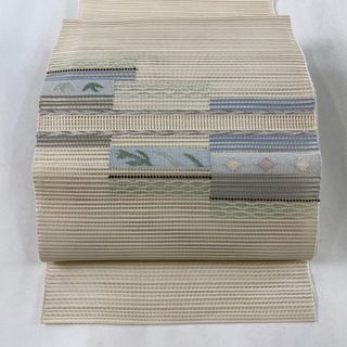 名古屋帯 美品 秀品 正絹 【中古】(帯)