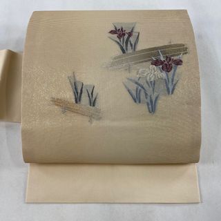 名古屋帯 美品 秀品 正絹 【中古】(帯)