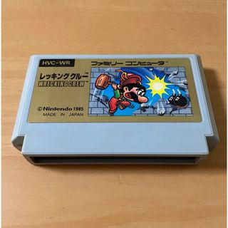 ファミリーコンピュータ(ファミリーコンピュータ)の【FC】レッキングクルー(裏ラベル状態難)(家庭用ゲームソフト)