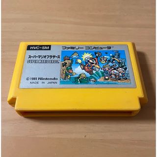 ファミリーコンピュータ(ファミリーコンピュータ)の【FC】スーパーマリオブラザーズ(ソフトに状態難)(家庭用ゲームソフト)