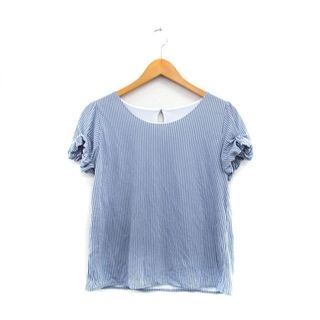 NATURAL BEAUTY BASIC - ナチュラルビューティーベーシック カットソー Tシャツ 半袖 ストライプ M