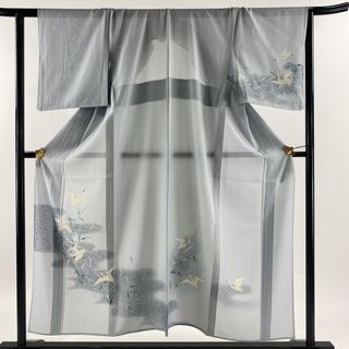 付下げ 身丈154cm 裄丈64cm 正絹 名品 【中古】(着物)