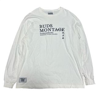 BUDSPOOL BUDSMONTAGE ロンT 刺繍 XLarge 舐達麻(Tシャツ/カットソー(七分/長袖))