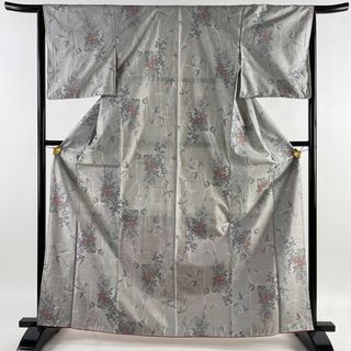 大島紬 身丈165.5cm 裄丈64cm 正絹 美品 逸品 【中古】(着物)