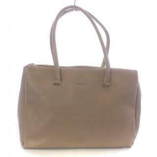 フルラ(Furla)のフルラ ハンドバッグ トートバッグ レザー ロゴ ゴールドカラー金具 ピンク(トートバッグ)