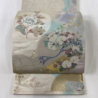 袋帯 美品 秀品 六通 正絹 【中古】(帯)