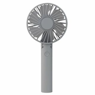 【色: グレー】【2024年モデル】Smaly 3WAY HANDY FAN ハ(その他)