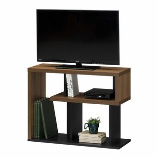 【色:ダークブラウン_パターン名:単品】【32V型テレビ用】 白井産業 テレビ台(その他)