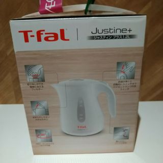 ティファール(T-fal)の新品未開封★T-falジャスティン プラス1.2L KO4901JP★匿名発送★(電気ケトル)