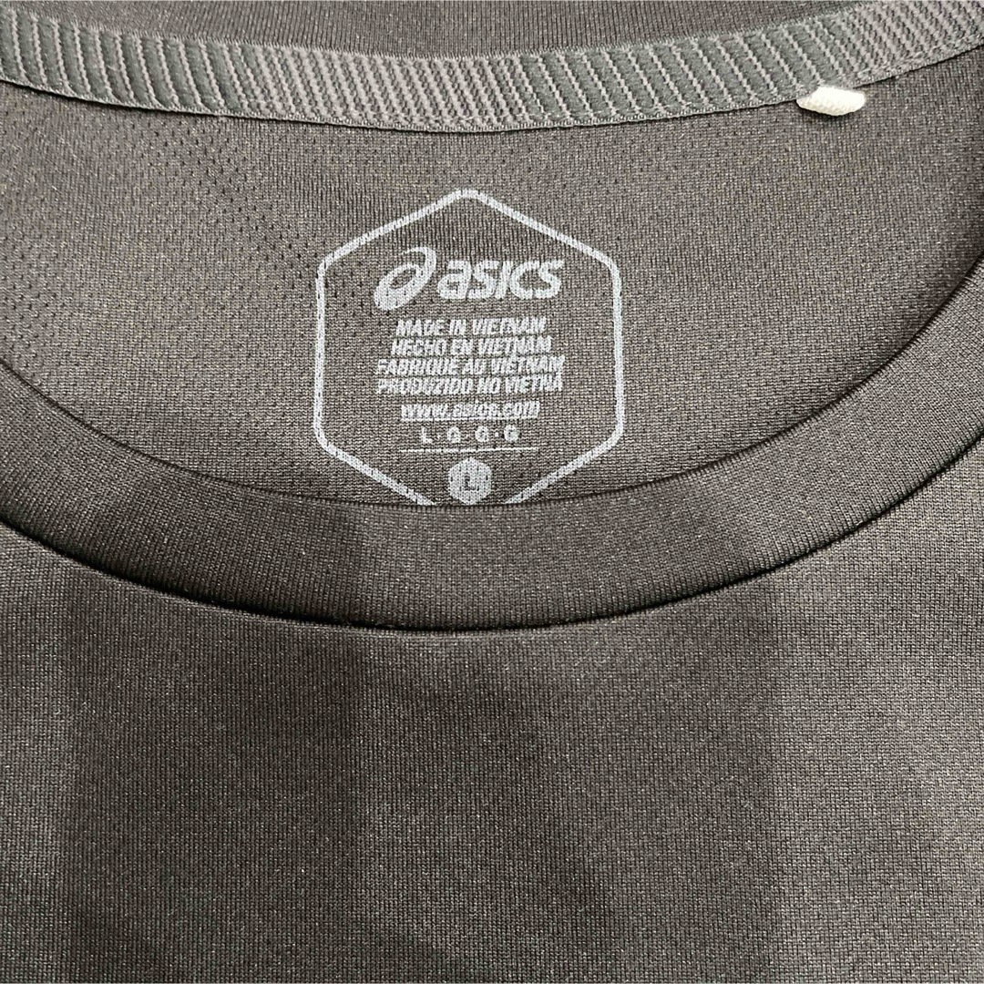 アシックス　バレーボール　ドライTシャツ　ブルー　ブラック スポーツ/アウトドアのスポーツ/アウトドア その他(バレーボール)の商品写真