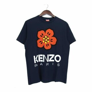 ケンゾー(KENZO)のケンゾー KENZO ■ 【 BOKE FLOWER FD55TS4454SO 】 クラシック ボーク フラワー デザイン 半袖 Tシャツ　32810(Tシャツ/カットソー(半袖/袖なし))