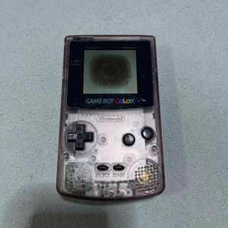 ゲームボーイ(ゲームボーイ)のGAMEBOY COLOR  スケルトンパープル(携帯用ゲーム機本体)