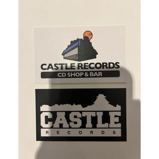 CASTLE RECORDS ステッカー(その他)