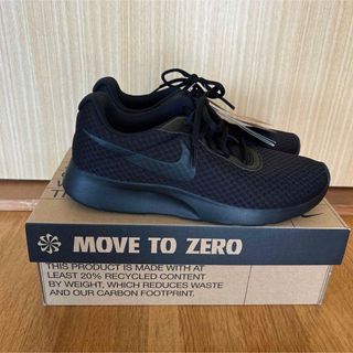 ナイキ(NIKE)のNIKE スニーカー タンジュン 24.0 ブラック(スニーカー)