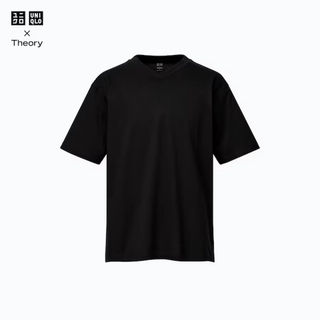 ユニクロ(UNIQLO)のUNIQLO theory リラックスフィットVネックTシャツ XL(Tシャツ/カットソー(半袖/袖なし))