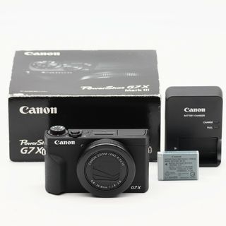 キヤノン(Canon)のCanon PowerShot G7X Mark III ブラック(コンパクトデジタルカメラ)